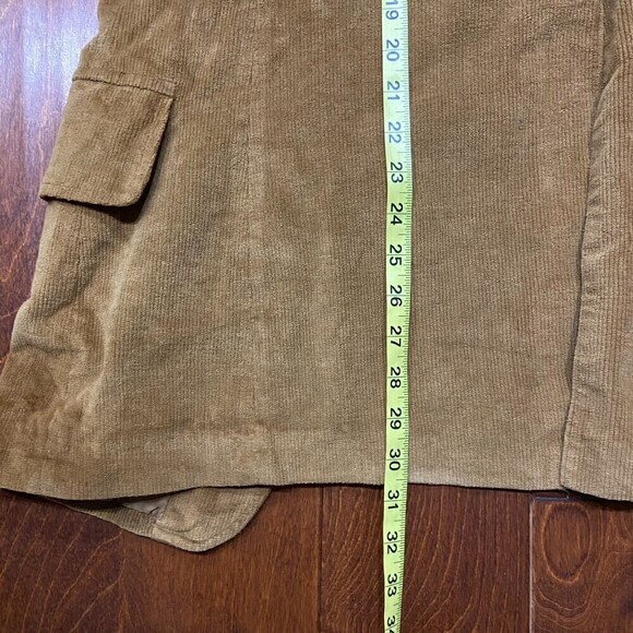 Envoy Japan Vintage Corduroy Brown Khaki Blazer Sport Coat Men's Size 44 L - Picture 6 of 8